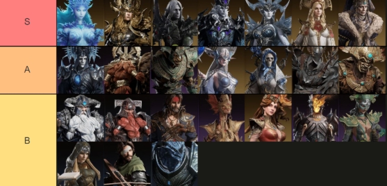 Dragonheir Silent Gods tier list Dragonheir Silent Gods tier list